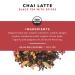 Pinky Up Chai Latte Loose Leaf Tea | Organic Black Tea, 25 Servings, 40-60mg Caffeine, Gluten-Free, 2.5oz Tin - Buy Online on GoSupps.com