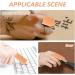 Buy Finger Tube Sleeves - 5 Pairs Silicone Protectors for Golf Basketball Rugby & Writing - Cracked Finger Relief - Khaki 2 Inch - International Shipping Available - Buy Online on GoSupps.com