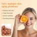 Concentrated Vitamin C Facial Serum Capsules - Bulk Set of 40 Capsules with Brightening and Nourishing Serum for Radiance Smooth Complexion and Hydration | Vitamin C Skincare - Buy Online on GoSupps.com