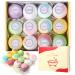 Bladder balls bathroom salt balls 12 pieces of bombs rich in essential oil karit butter coconut oil bubbling moisture supply of dry skin spa