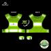 GoxRunx Reflective Vest Running Gear | Lightweight Safety Vests with Arm Bands | Small Green - Buy Online on GoSupps.com