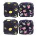 SECFOU 4pcs Sanitary Napkin Storage Bag Mini Wallet for Women Mini Coin Purse Cute Cosmetic Bag First Period Girls Sanitary Pad Holder Multitool Wallet Lovely Storage Bags Navy