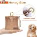 Deli-Libributel for Dogs | Hand-Free Training Feed Bag with Carabiners | Automatic Closure | Brown Puppy Treats | Small Size - Perfect for Dog Training - Buy Online on GoSupps.com