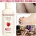 Strawberry skin peeling cream 200 ml moisturizing cream for uneven skin softening lotion for body face legs arms and neck for women men young people and girls for pimples - Buy Online on GoSupps.com