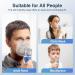 Portable Self-Cleaning Inhalation Device - Quiet Inhaler with Adjustable Spray & 2 Atomizer Membranes for Kids & Adults - Buy Online on GoSupps.com