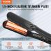 VEVOR Hair Straightener - 1.5-Inch Titanium Flat Iron with LCD Display Dual Infrared Technology & 19 Temp Levels (210 F-450 F) | Dual Voltage for Home & Travel - Buy Online on GoSupps.com