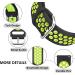 Vanet Bands Compatible with Fitbit Versa/Versa 2/Versa Lite for Men Women  3 Packs Soft Silicone Sport Replacement Wristband Compatible with Fitbit Versa 2 Bands/Versa Special Edition  Large Large Black/Gray & Black/Green â¦ - Buy Online on GoSupps.com