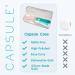 Dental Retainer Travel Case with Aligner Removal Tool - Compact Holder for Retainers, Partial Dentures, Guards, Aligners - Includes Toothbrush & Toothpaste Box - Buy Online on GoSupps.com