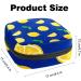 Buy Optimized Menstrual Bags - Stylish Storage for Women s Essentials | Portable Pillows & Zipper Bags - Blue Lemon Pattern - Perfect for First Periods - Buy Online on GoSupps.com