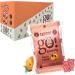 GoGummy Low Sugar (1g) Gummy Bears by Jimmy Sevigny | Peach Fruity Gummies | High Fiber No Sugar Alcohols Gluten Free | Pack of 12 x 50g Bags - Buy Online on GoSupps.com