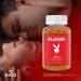 Playboy - Maca Root Gummies for Women and Men (60 Count - Peach Flavored) - Boost Sexual Vitality Libido Fertility - Supplement - 100% Natural Vegan Non GMO - 4:1 Extract Maca Peruana - Buy Online on GoSupps.com