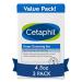 Cetaphil Bar Soap, Deep Cleansing Face and Body Bar, Pack of 3, For Dry to Normal, Sensitive Skin, Soap Free, Hypoallergenic, Paraben Free, Fragrance Free, Removes Makeup, Dirt and Oil 4.5 Ounce (Pack of 3)