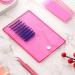 Crystal Glass Eyelash Extension Pallet - Pink 5.9 x 3.94 x 0.31 Inch - Buy Online on GoSupps.com