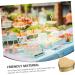 EXCEART 4pcs Boxes Heart Shaped Box Cookie Containers for Giving Food Containers Biscuit Holder 12.5X11.5X4.5CM Golden - Buy Online on GoSupps.com