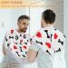 Shop Lovely Bones Paw Print Beard Bib Apron Non-Stick Waterproof Hair Catcher for Men | Perfect Grooming Gift - Buy Online on GoSupps.com