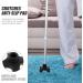 JECOMPRIS Replacement Independent Stick Tips | Durable Rubber Four-Footed Flap Tips for Enhanced Stability| - Buy Online on GoSupps.com