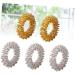 Ibasenice 5-St Spiky Sensory Ring - Acupressure Finger Circulation Toy | Chinese Medicine Massage Device - Buy Online on GoSupps.com