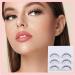 3 Pairs Self-Adhesive Eyelashes Reusable False Eyelashes with Tweezers No Glue Needed Natural Look Like Lash Extensions Waterproof Glueless Eyelashes - Buy Online on GoSupps.com
