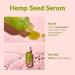 Hemp Beauty Face Serum for Dry Skin | Brightening Moisturizer w/ Hemp Seed Oil & Hyaluronic Acid | Vegan Skincare for Glowing Skin - Buy Online on GoSupps.com