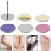 Bestgle Sanding Disc Pedicure 60 Pieces Feet Grinder Sandpaper 25 mm Foot Care Replacement Foot Grinder Head Discs Pad Remover Sandpaper Discs for Cracked Heel Dead Skin with Wave 180 Grit - Buy Online on GoSupps.com