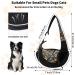 Lyneun 6kg Dog Sling Carrier Pet carriers for Dogs and Cats Dog Carrier Hand Free with Adjustable Shoulder Strap Breathable Mesh Puppy Carrier for Walking Travel Outdoor (Red) (Orange) - Buy Online on GoSupps.com