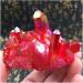 Natural Red Quartz Cluster Crystal Gem Stone Minerals Specimen Reiki Full of Texture 1pcs - Buy Online on GoSupps.com