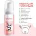Kids Low Fluoride Foaming Toothpaste - Peach Flavored | Ages 3+ | 2.11 fl oz - Buy Online on GoSupps.com