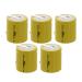 5x Exell 1/2D Size 1.2V 2500mAh NiCD Rechargeable Batteries with Tabs for Data Loggers Portable Monitors equipment electric tools and toys airsoft radio receivers meters radios