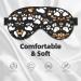 Soft Dog Paw Print Eye Mask Women Breathable Eye Band Perfect for Travel and Relaxation - Buy Online on GoSupps.com