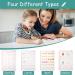 Funvce English Magic Exercise Book - 4 Reusable Booklets for Kids | Learn Alphabet Numbers & Drawing - Buy Online on GoSupps.com