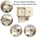 Eyksta Large Wooden Hamster House - Multi-Chamber Hideout & Accessories (22 x 22 x 22) - Ideal Hamster Toy - Buy Online on GoSupps.com