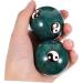 Gatuida 6 Pack Health Massage Balls - Metal Stress Relief & Hand Training Balls for Adults - Strengthen Grip & Soothe Muscle Tension - Buy Online on GoSupps.com