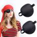 2PCS Adjustable Medical Eye Patch for Amblyopia Lazy Eye - Black - Buy Online on GoSupps.com