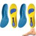 Norelie insole Norelie Comfysole insole plantar fasciitis comfort orthopedic insert soles arched arch-impotected pressure relieving a whole day without foot pain (2 pairs yellow 45-46) 2 pair yellow 45-46