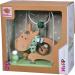 Eichhorn Baby Hipp Motor Loop - 2 Loops & Donkey Motif | 100% FSC Certified Beech & Birch Wood 6x18x18cm | Ideal for Kids 1 Year+ - Buy Online on GoSupps.com