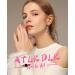 Almond Fake Nails Red Floral Design - 24Pcs Medium Press On False Acrylic Stick Glue On Nails for Women - Buy Online on GoSupps.com