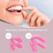 Moldable Pink Mouth Guard Pack - Set of 4 for Night Teeth Clenching and Grinding - Includes 2 Sizes and Ventilated Case - Buy Online on GoSupps.com