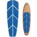 KXKZREN 4-Piece Paddle Board Traction Pad Set - Anti-Slip EVA Foam Deck Grip for SUP, Surfboard, Kayak - Blue - Buy Online on GoSupps.com