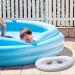 Inflatable Beach Foot Bath - Portable Inflatable Feet Bath Basin | White Swimming Pool Inflatable Basin Foldable Foot Soaking Bath Tub with Pump for Pool Entry Ladder - Buy Online on GoSupps.com