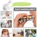 AUVON Mini Pill Crusher - Easy to Clean & Use Porcelain Mortar & Pestle Grinder for Pills, Medicine, Medications (2nd Gen, Patent Registered) - A-white - Buy Online on GoSupps.com