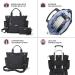 Baggallini Women's 3-in-1 Convertible Backpack with RFID Phone Wristlet - Black | One Size US - Buy Online on GoSupps.com