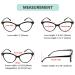 Eyekepper 4-Pack Cateye Reading Glasses for Women +2.00 - Stylish & Colorful 2.0x Readers - International Shipping Available - Buy Online on GoSupps.com