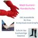 Olanmarp Medi Rubber Gloves for Compression Stockings Easy Application & Laundry Net Size M - Buy Online on GoSupps.com