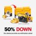 KODAK Mini Shot 3 Retro 4PASS 2-in-1 Instant Digital Camera & Photo Printer Bundle - White (68 Sheets Cartridge) - Buy Online on GoSupps.com