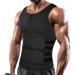 Men Back Waist Posture Corrector for Posture for Men Back Support Brace for Men - Back Brace Posture Corrector Under Clothes (Color : Black1 Size : XXL) XXL Black1