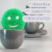 Scrub Daddy Colors Green Sponge Scrubber | Non-Scratch Dish Sponges for Kitchen & Bathroom | Odor Resistant & Dishwasher Safe - Buy Online on GoSupps.com
