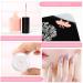 6-Piece Clear Silicone Nail Art Stamper Kit with Scraper - DIY Nail Stamping Tool Set for Manicure and Nail Decor - Buy Online on GoSupps.com