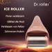 Dr. Roller Ice Roller Face & Eye Massage | Stainless Steel Facial Roller for Swelling Migraine Relief | Rose Gold Skincare Tool - Buy Online on GoSupps.com