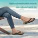 Mnsruu Gray Pineapple Flip Flops | Comfortable Footwear for Home Hotel Spa & Travel - Unisex Design - Buy Online on GoSupps.com