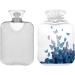 Durable 1L Heat Bottle for Pain Relief | Colorful Blue Butterfly Design | Perfect for Hands Feet Shoulders & Cramps - International Shipping Available - Buy Online on GoSupps.com